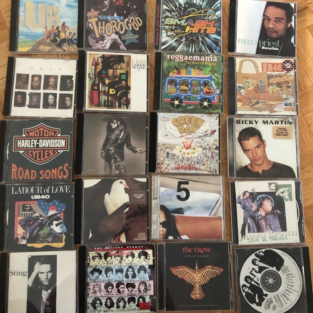 Mixed Artist CD Lot - Assorted Album Collection (Multi-Color)